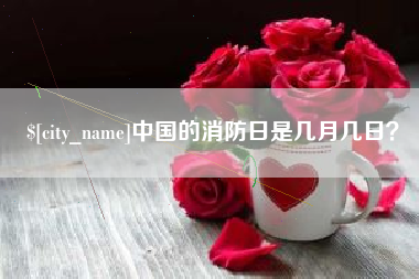 济南中国的消防日是几月几日？