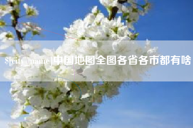 济南中国地图全图各省各市都有啥