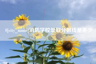 济南消防学校录取分数线是多少
