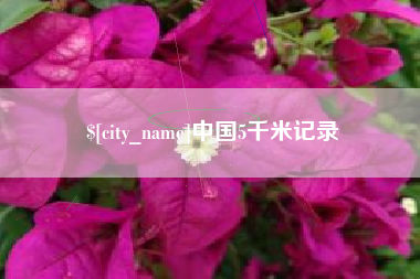 济南中国5千米记录