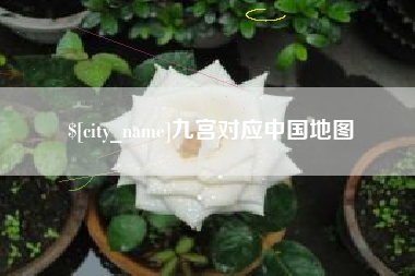 济南九宫对应中国地图