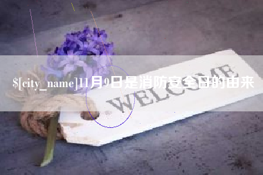 济南11月9日是消防安全日的由来