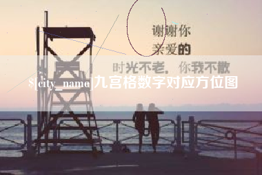 济南九宫格数字对应方位图
