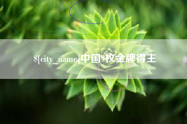 济南中国9枚金牌得主