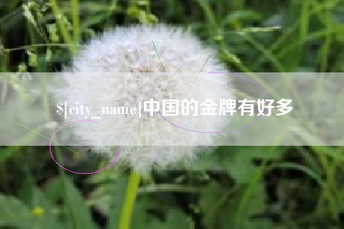 济南中国的金牌有好多