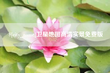 济南卫星地图高清实景免费版
