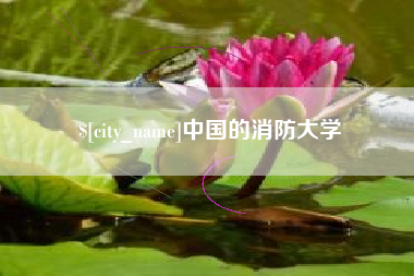 济南中国的消防大学
