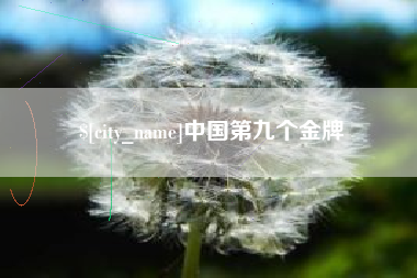 济南中国第九个金牌
