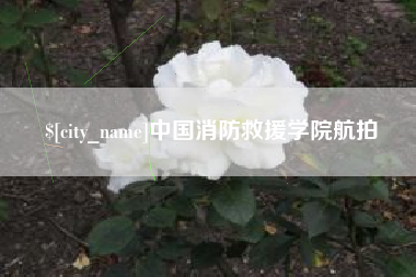 济南中国消防救援学院航拍