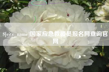 济南国家应急救援员报名网查询官网