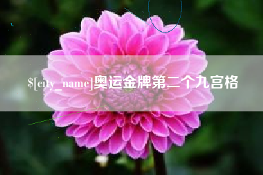 济南奥运金牌第二个九宫格